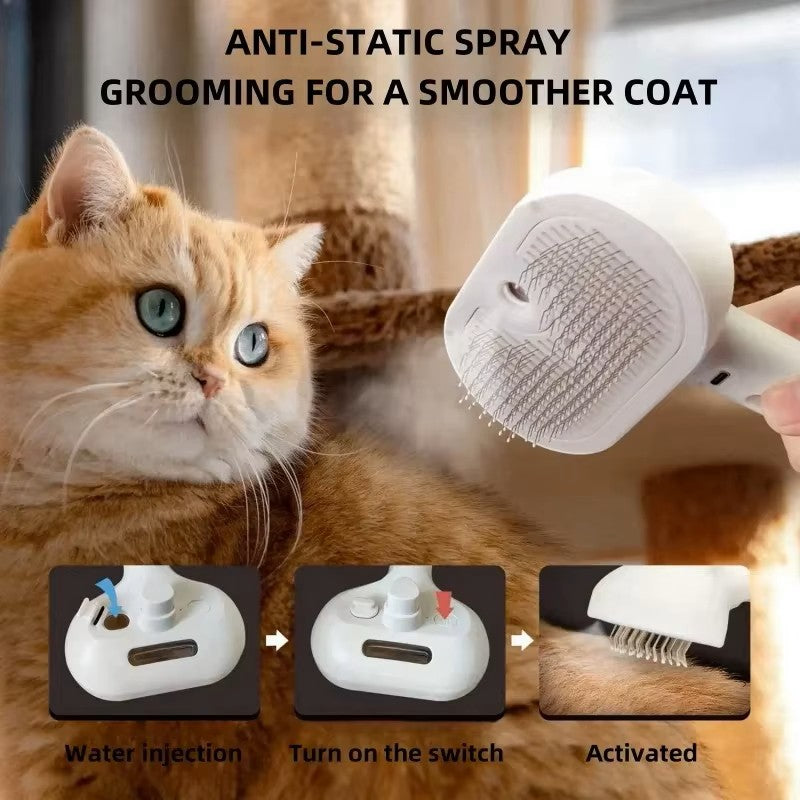 Pet Steam Brush